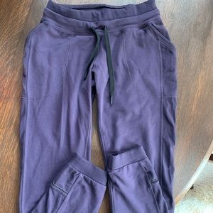 Dark purple lululemon joggers